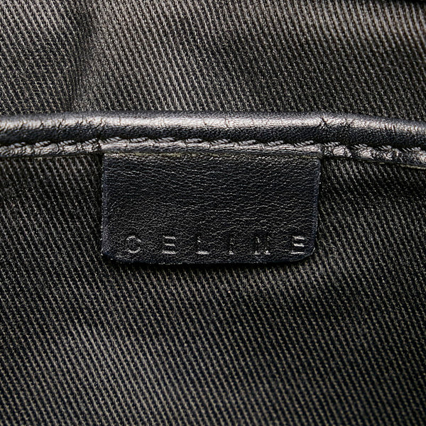 セリーヌ ブギーバッグ ハンドバッグ ブラック レザー レディース CELINE 【中古】