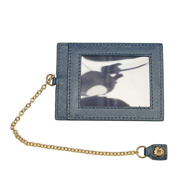 プラダ サフィアーノ 1MH132 オフホワイト レザー 長財布 レディース PRADA 【中古】