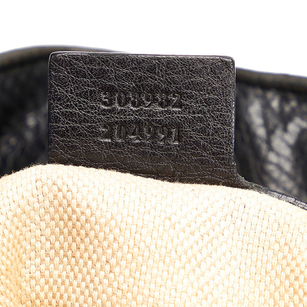 グッチ スーキー  ソーホー  チェーン ショルダーバッグ 308982 ブラック レザー レディース GUCCI 【中古】