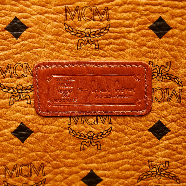 エム シー エム ヴィセトス ショルダーバッグ トートバッグ ブラウン PVC レディース MCM 【中古】