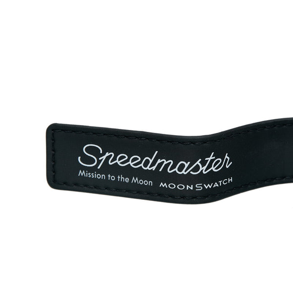 オメガ ×swatch MISSION TO MOON スウォッチ ミッション トゥ ムーン 腕時計 SO33M102-108 クオーツ ブラック文字盤 バイオセラミック メンズ OMEGA 【中古】