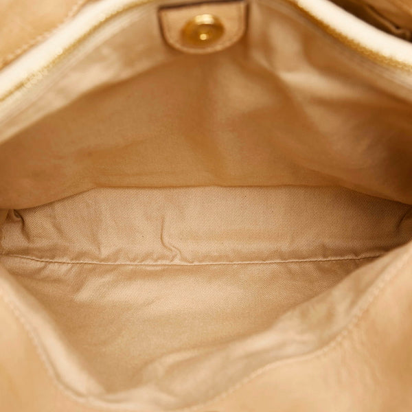 クロエ ベージュ レザー ハンドバッグ レディース Chloe 【中古】