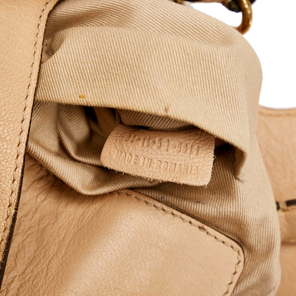 クロエ ベージュ レザー ハンドバッグ レディース Chloe 【中古】