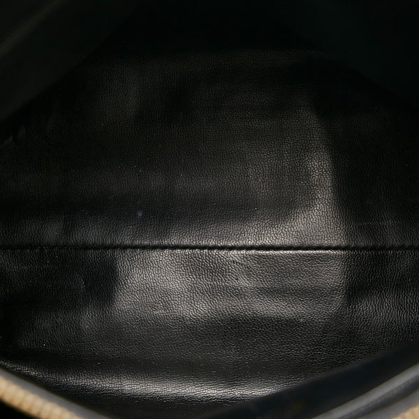 シャネル ココマーク チェーン ショルダーバッグ ブラック キャビアスキン レディース CHANEL 【中古】