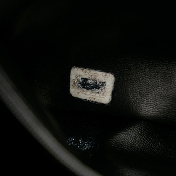 シャネル ココマーク チェーン ショルダーバッグ ブラック キャビアスキン レディース CHANEL 【中古】