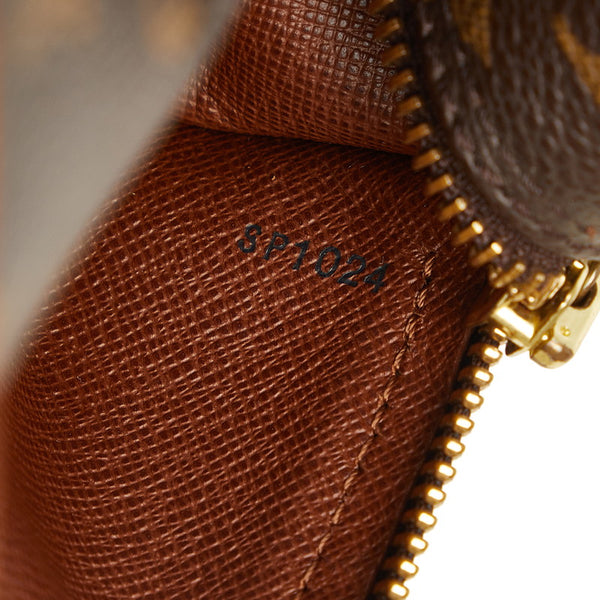 ルイ ヴィトン モノグラム パピヨン30 (旧) ハンドバッグ M51385 ブラウン PVC レザー レディース LOUIS VUITTON 【中古】