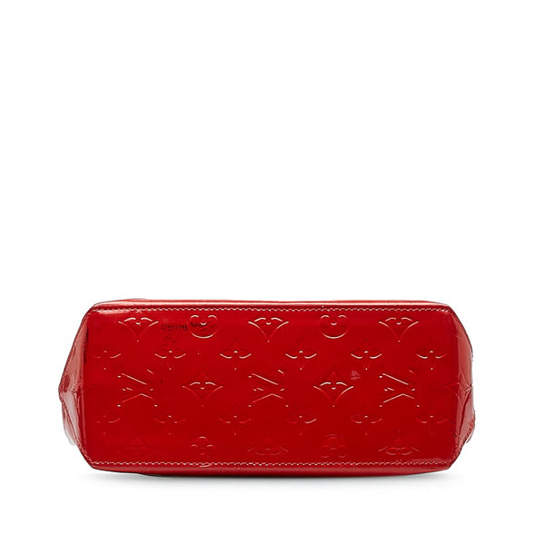 ルイ ヴィトン モノグラム ヴェルニ リードPM ハンドバッグ M91088 ルージュ レッド パテントレザー レディース LOUIS VUITTON 【中古】