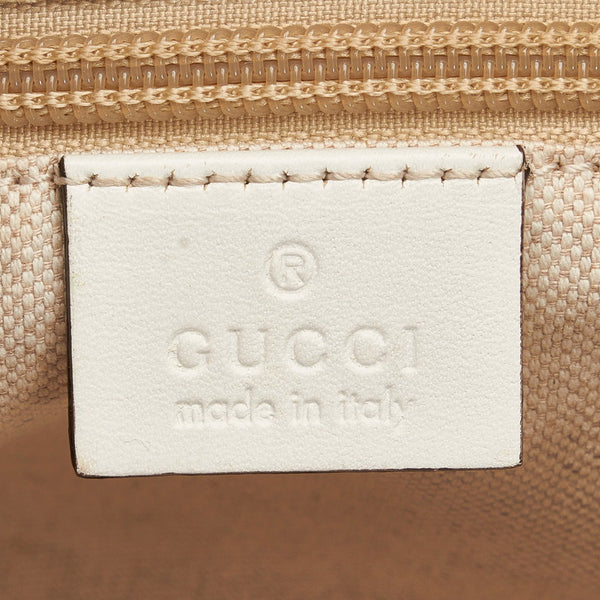 グッチ ハートビート トートバッグ 282439 ワインレッド ピンク キャンバス レザー レディース GUCCI 【中古】