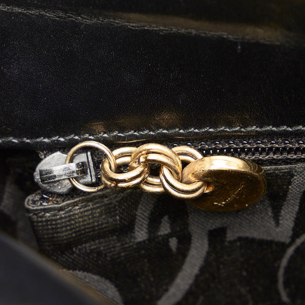 サルヴァトーレフェラガモ ガンチーニ ショルダーバッグ E21 8161 ブラック レザー レディース Salvatore Ferragamo 【中古】