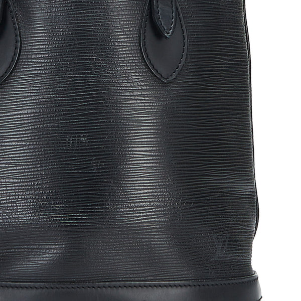 ルイ ヴィトン エピ バケットPM トートバッグ ショルダーバッグ M58992 ノワール ブラック レザー レディース LOUIS VUITTON 【中古】