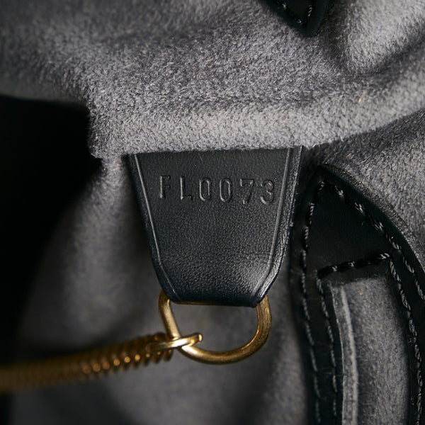 ルイ ヴィトン エピ バケットPM トートバッグ ショルダーバッグ M58992 ノワール ブラック レザー レディース LOUIS VUITTON 【中古】