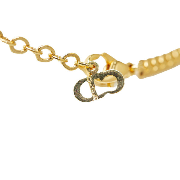 ディオール ネックレス ゴールド メッキ レディース Dior 【中古】