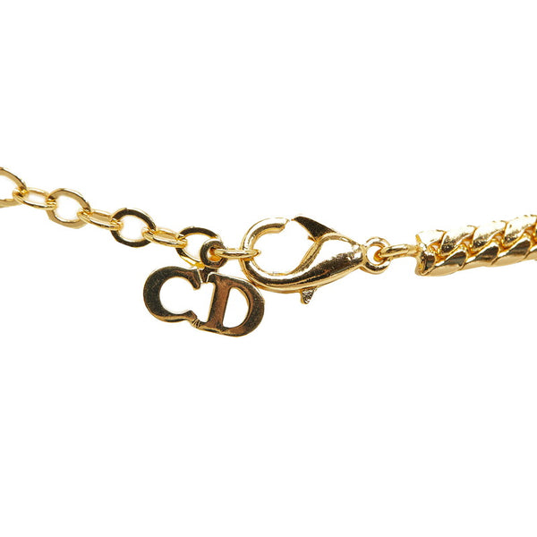 ディオール ネックレス ゴールド メッキ レディース Dior 【中古】