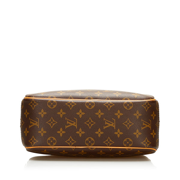 ルイ ヴィトン モノグラム トゥルーヴィル ハンドバッグ M42228 ブラウン PVC レザー レディース LOUIS VUITTON 【中古】