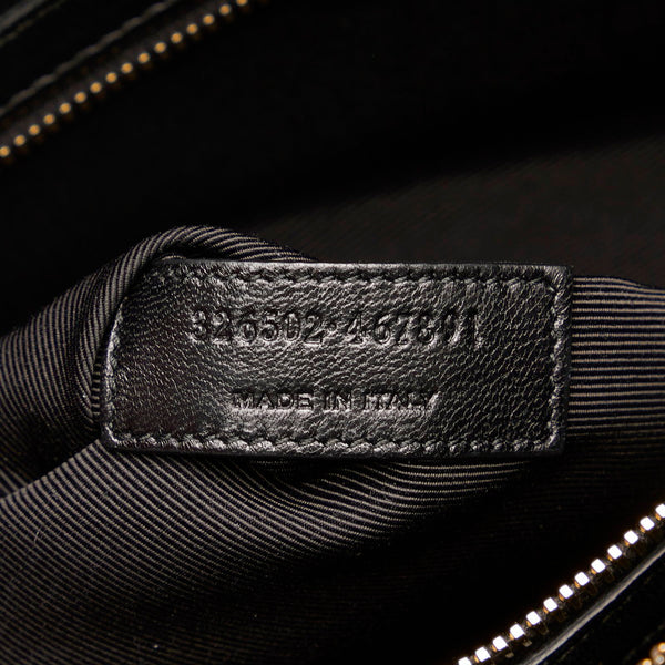 サンローラン 斜め掛け ショルダーバッグ  326502 ブラック レザー メンズ SAINT LAURENT 【中古】