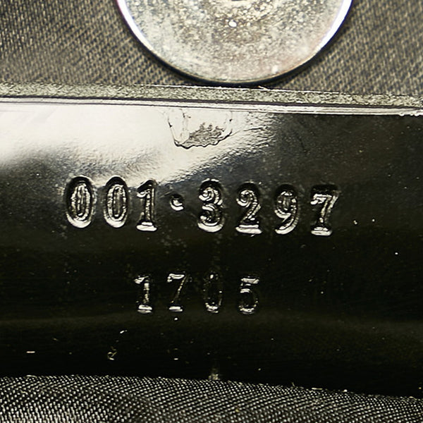 グッチ オールドグッチ ワンショルダー 001 3297 ブラック キャンバス エナメル レディース GUCCI 【中古】