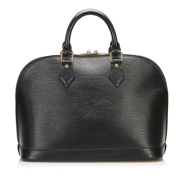 ルイ ヴィトン エピ アルマ PM ハンドバッグ M52142 ノワール ブラック レザー レディース LOUIS VUITTON 【中古】
