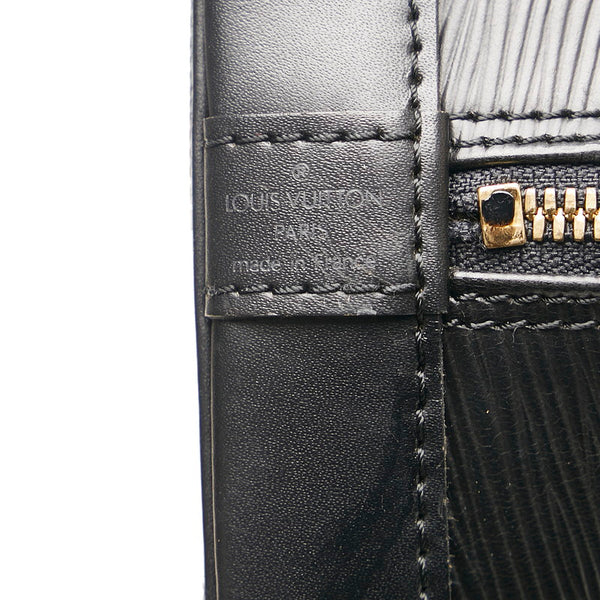 ルイ ヴィトン エピ アルマ PM ハンドバッグ M52142 ノワール ブラック レザー レディース LOUIS VUITTON 【中古】