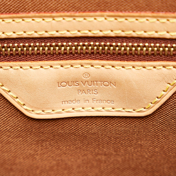 ルイ ヴィトン モノグラム カバメゾ ハンドバッグ トートバッグ M51151 ブラウン PVC レザー レディース LOUIS VUITTON 【中古】