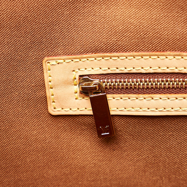 ルイ ヴィトン モノグラム カバメゾ ハンドバッグ トートバッグ M51151 ブラウン PVC レザー レディース LOUIS VUITTON 【中古】