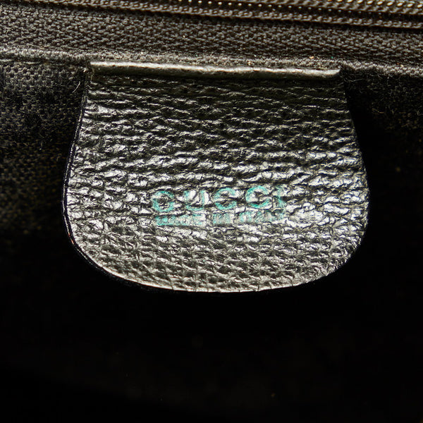 グッチ バンブー リュック バックパック 0032058 ブラック スウェード レザー レディース GUCCI 【中古】
