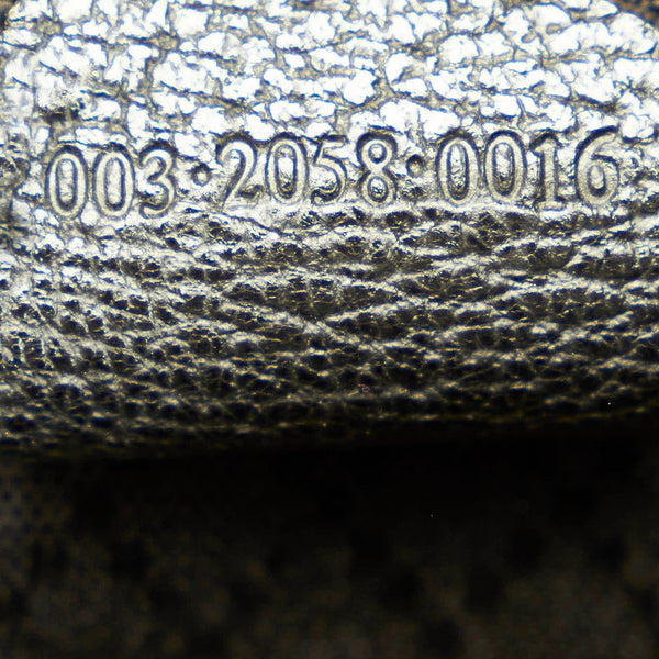 グッチ バンブー リュック バックパック 0032058 ブラック スウェード レザー レディース GUCCI 【中古】