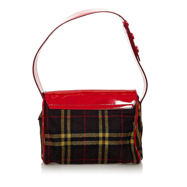 ドルチェアンドガッバーナ ショルダーバッグ レッド エナメル ウール レディース DOLCE&GABBANA 【中古】