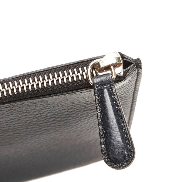 クリスチャンディオール ディオリッシモ バラ柄 ハンドバッグ ショルダーバッグ 2WAY ブラック ブルー レザー レディース Christian Dior 【中古】