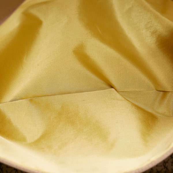 サンローラン ジラフ ショルダーバッグ トートバッグ ベージュ ブラウン PVC レザー レディース SAINT LAURENT 【中古】