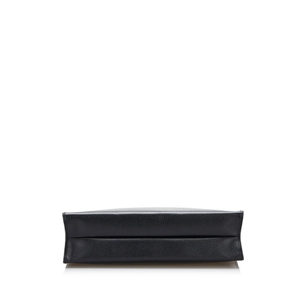 プラダ トートバッグ ブラック レザー レディース PRADA 【中古】