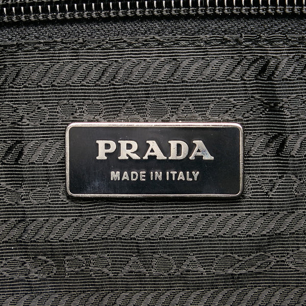 プラダ トートバッグ ブラック レザー レディース PRADA 【中古】