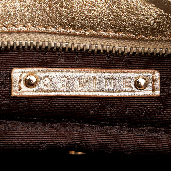 セリーヌ ビタースイート ハンドバッグ ワンショルダーバッグ  シャンパンゴールド レザー レディース CELINE 【中古】