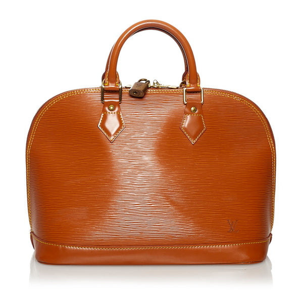 ルイ ヴィトン エピ アルマPM ハンドバッグ M52143 ケニアブラウン レザー レディース LOUIS VUITTON 【中古】