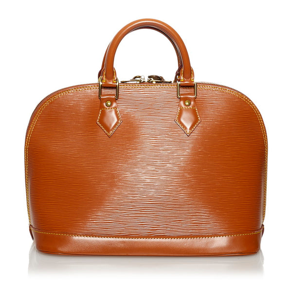 ルイ ヴィトン エピ アルマPM ハンドバッグ M52143 ケニアブラウン レザー レディース LOUIS VUITTON 【中古】