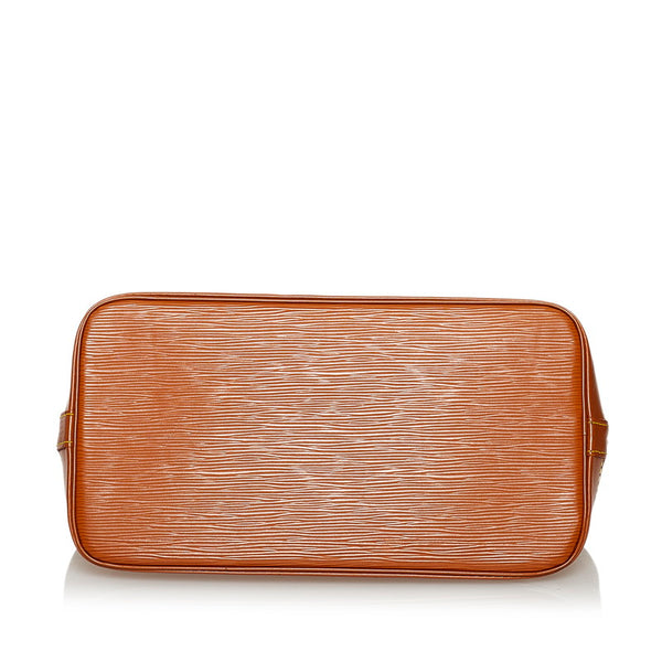 ルイ ヴィトン エピ アルマPM ハンドバッグ M52143 ケニアブラウン レザー レディース LOUIS VUITTON 【中古】