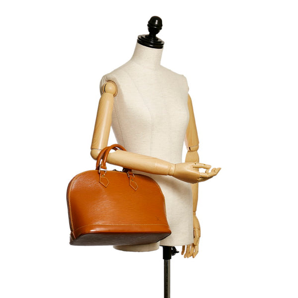 ルイ ヴィトン エピ アルマPM ハンドバッグ M52143 ケニアブラウン レザー レディース LOUIS VUITTON 【中古】