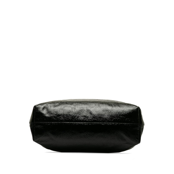 プラダ ハンドバッグ ショルダーバッグ 2WAY BN1713 ブラック エナメル レディース PRADA 【中古】