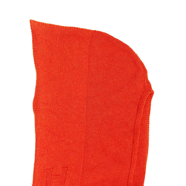 エルメス マルジェラ期 Hロゴ 変形ショール マフラー オレンジ カシミヤ レディース HERMES 【中古】