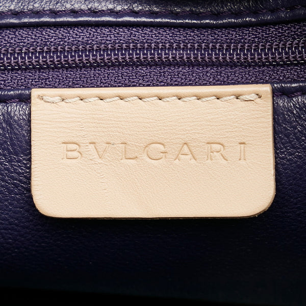 ブルガリ ハンドバッグ ベージュ レザー レディース BVLGARI 【中古】