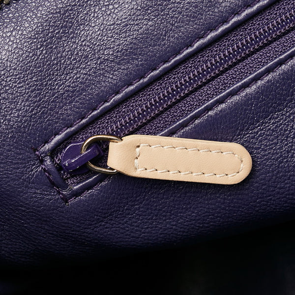 ブルガリ ハンドバッグ ベージュ レザー レディース BVLGARI 【中古】