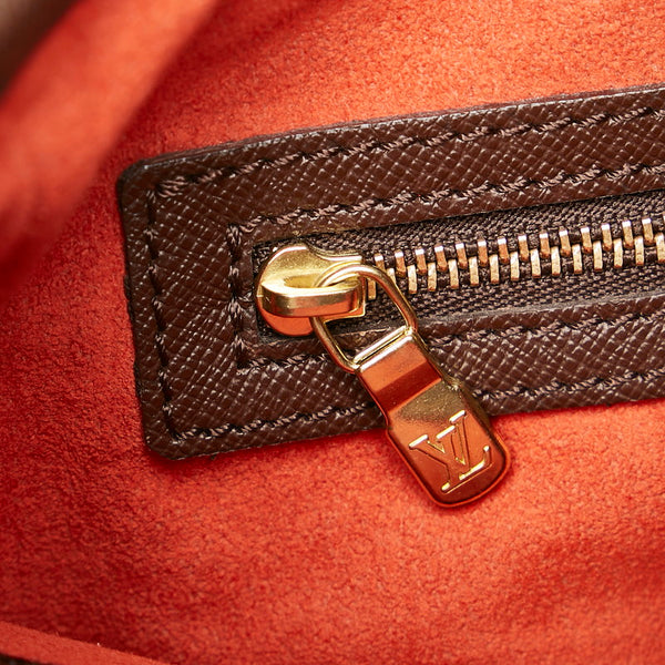 ルイ ヴィトン モノグラム ダミエ マレ トートバッグ N42240 ブラウン PVC レザー レディース LOUIS VUITTON 【中古】