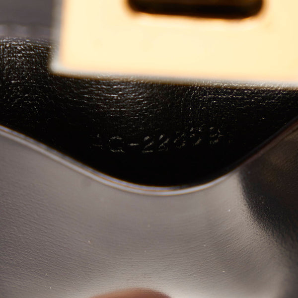 サルヴァトーレフェラガモ ガンチーニ 6連 ブラック レザー キーケース レディース Salvatore Ferragamo 【中古】