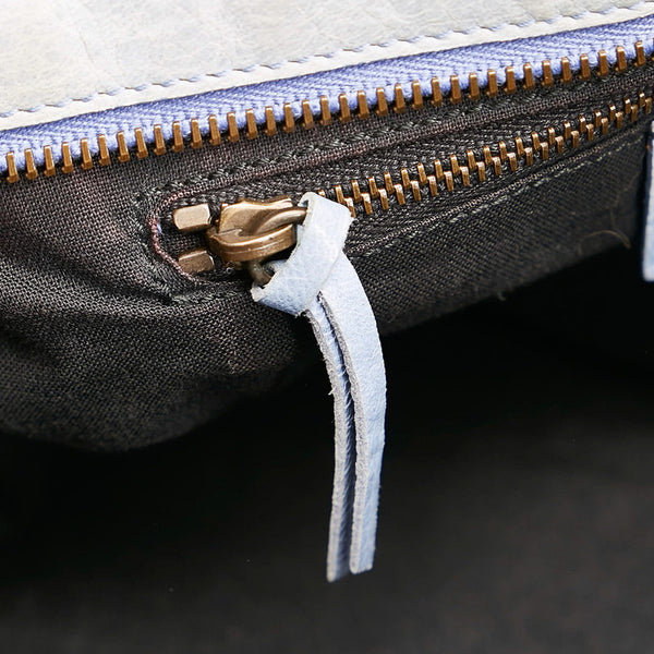 バレンシアガ ジャイアント シティ 168028 4360 ライトブルー レザー ハンドバッグ ショルダーバッグ 2WAY レディース BALENCIAGA 【中古】