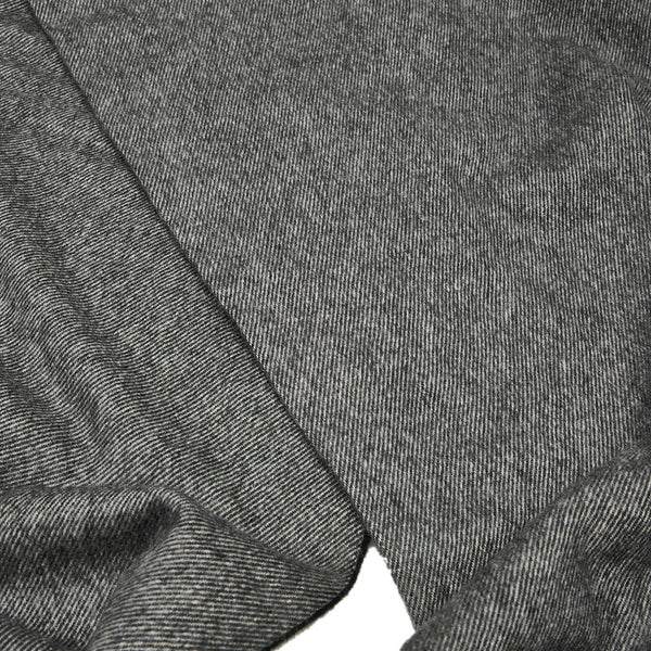 グッチ インターロッキングG マフラー グレー ウール カシミヤ メンズ GUCCI 【中古】