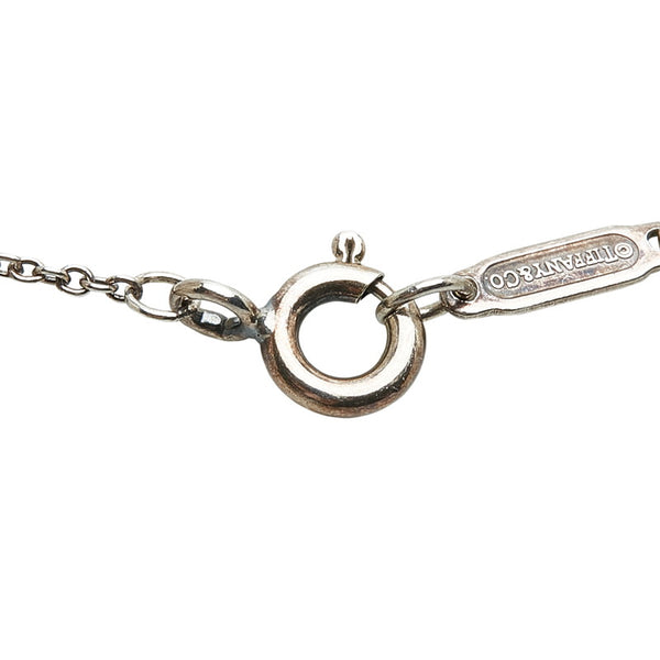 ティファニー ハート アラベスク チェーン ネックレス シルバー メタル レディース TIFFANY&Co. 【中古】