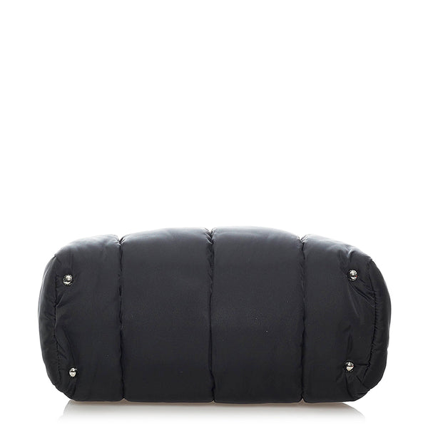 プラダ ポコノ ボンバー BL0886 ブラック ナイロン ハンドバッグ ショルダーバッグ2way レディース PRADA 【中古】