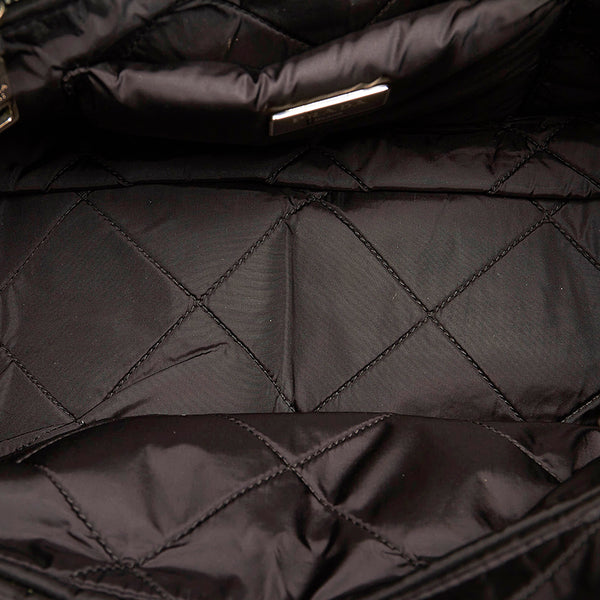 プラダ ポコノ ボンバー BL0886 ブラック ナイロン ハンドバッグ ショルダーバッグ2way レディース PRADA 【中古】