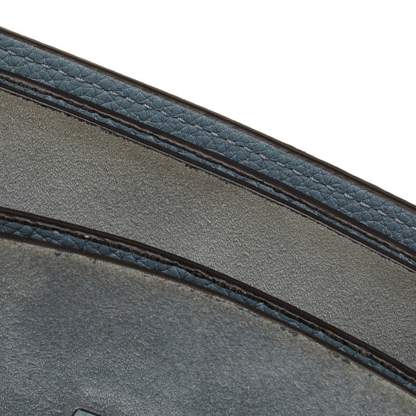 グッチ ニュージャッキー 斜め掛け ショルダーバッグ 362971 ライトブルー グレー レザー レディース GUCCI 【中古】