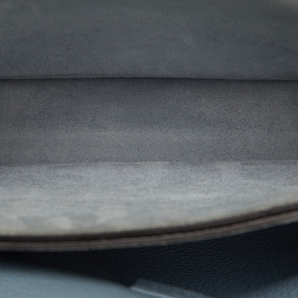 グッチ ニュージャッキー 斜め掛け ショルダーバッグ 362971 ライトブルー グレー レザー レディース GUCCI 【中古】