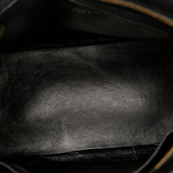 シャネル マトラッセ 復刻トート ハンドバッグ トートバッグ ブラック ゴールド キャビアスキン レディース CHANEL 【中古】